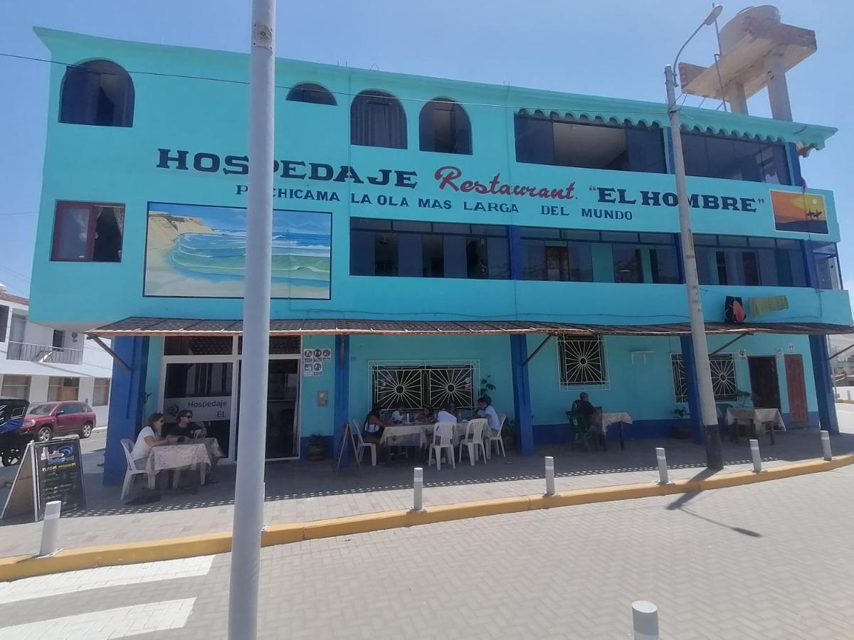 Hospedaje Restaurante El Hombre ปวยร์โต จิกามา ภายนอก รูปภาพ