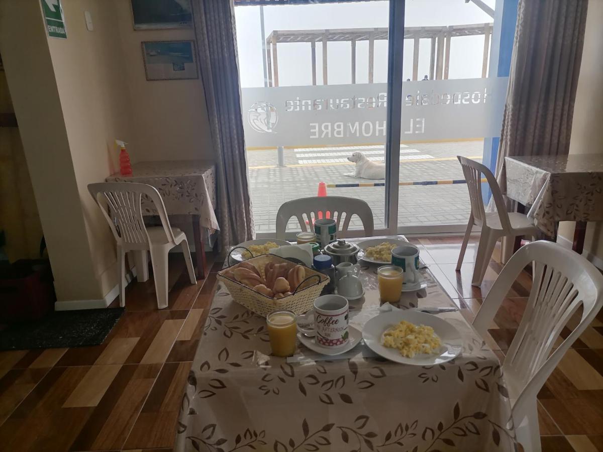 Hospedaje Restaurante El Hombre ปวยร์โต จิกามา ภายนอก รูปภาพ